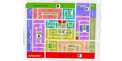 Layout of Alpha-I Greater Noida